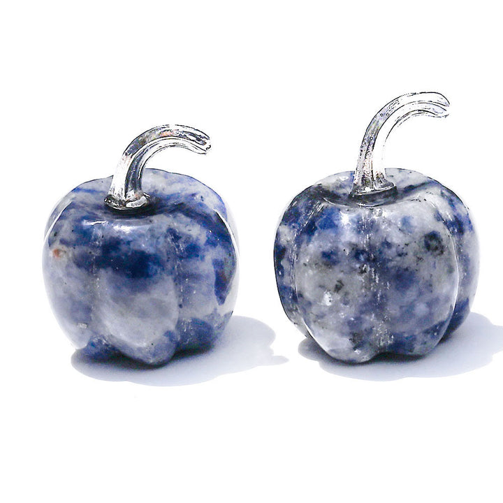 Olivenorma 2cm Natural Crystal Pumpkin Carving Gemstone Decoration - image 5