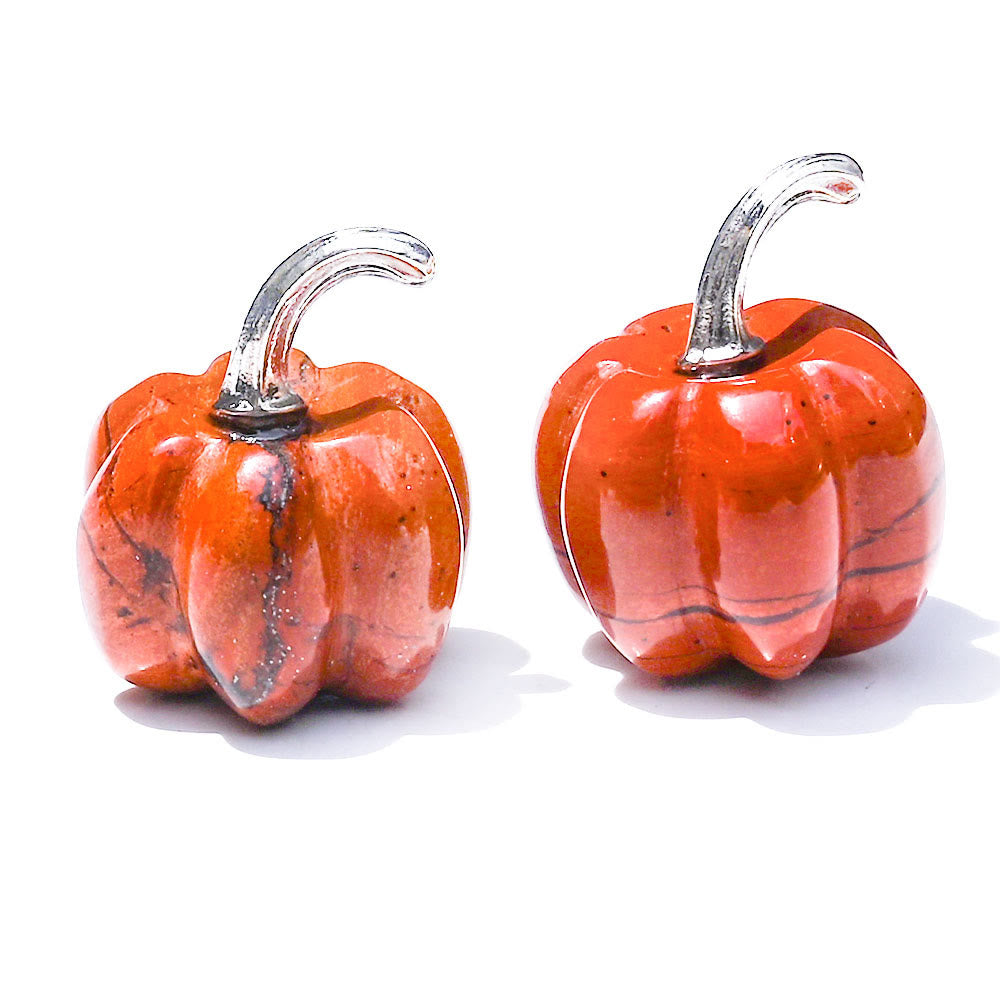 Olivenorma 2cm Natural Crystal Pumpkin Carving Gemstone Decoration - image 19