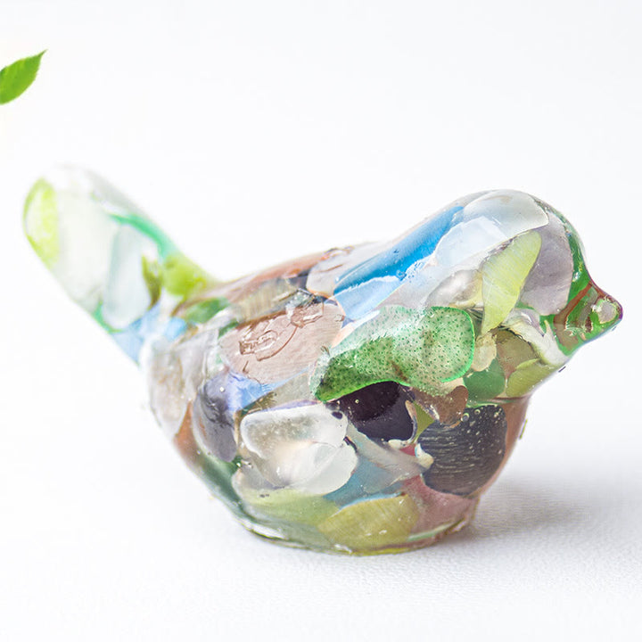 Olivenorma Natural Crystal Bird Sculpture Gemstone Decoration - Cat's Eye Stone - Small: 3*2cm - image 35