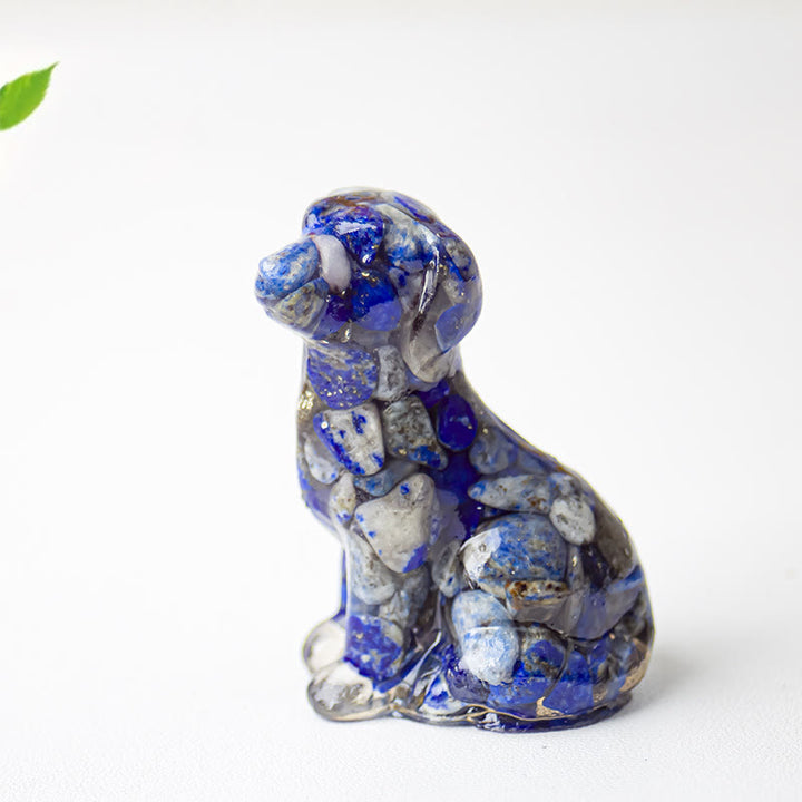 Olivenorma Crystal Gravel Epoxy Labrador Gemstone Decoration - image 22