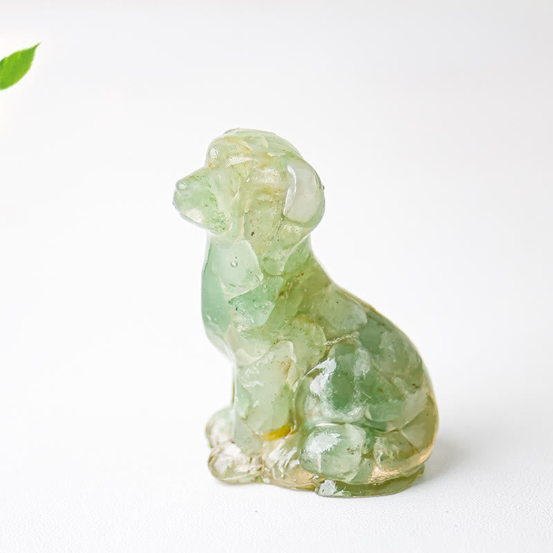 Olivenorma Crystal Gravel Epoxy Labrador Gemstone Decoration - image 18