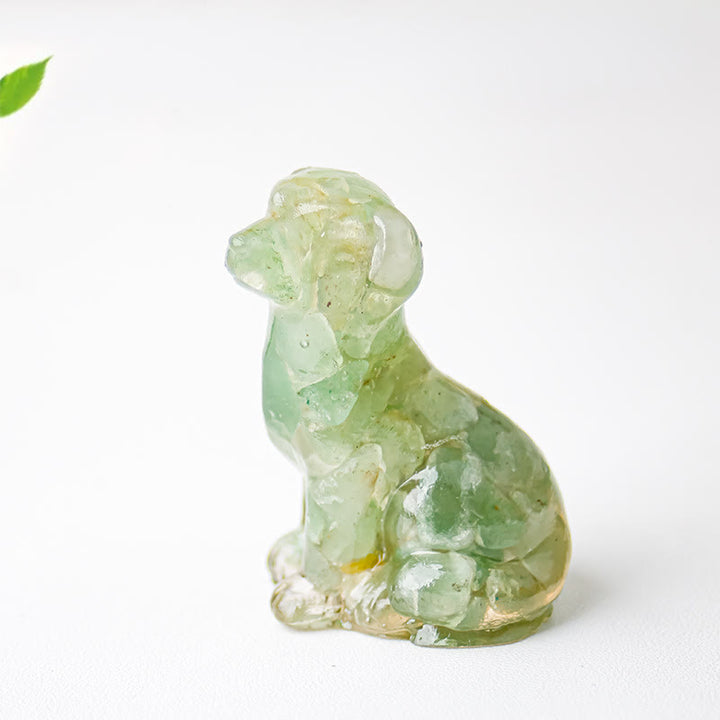 Olivenorma Crystal Gravel Epoxy Labrador Gemstone Decoration - image 18