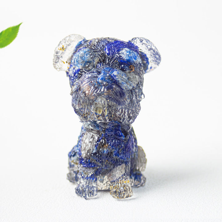 Olivenorma Crystal Gravel Epoxy Schnauzer Gemstone Decoration