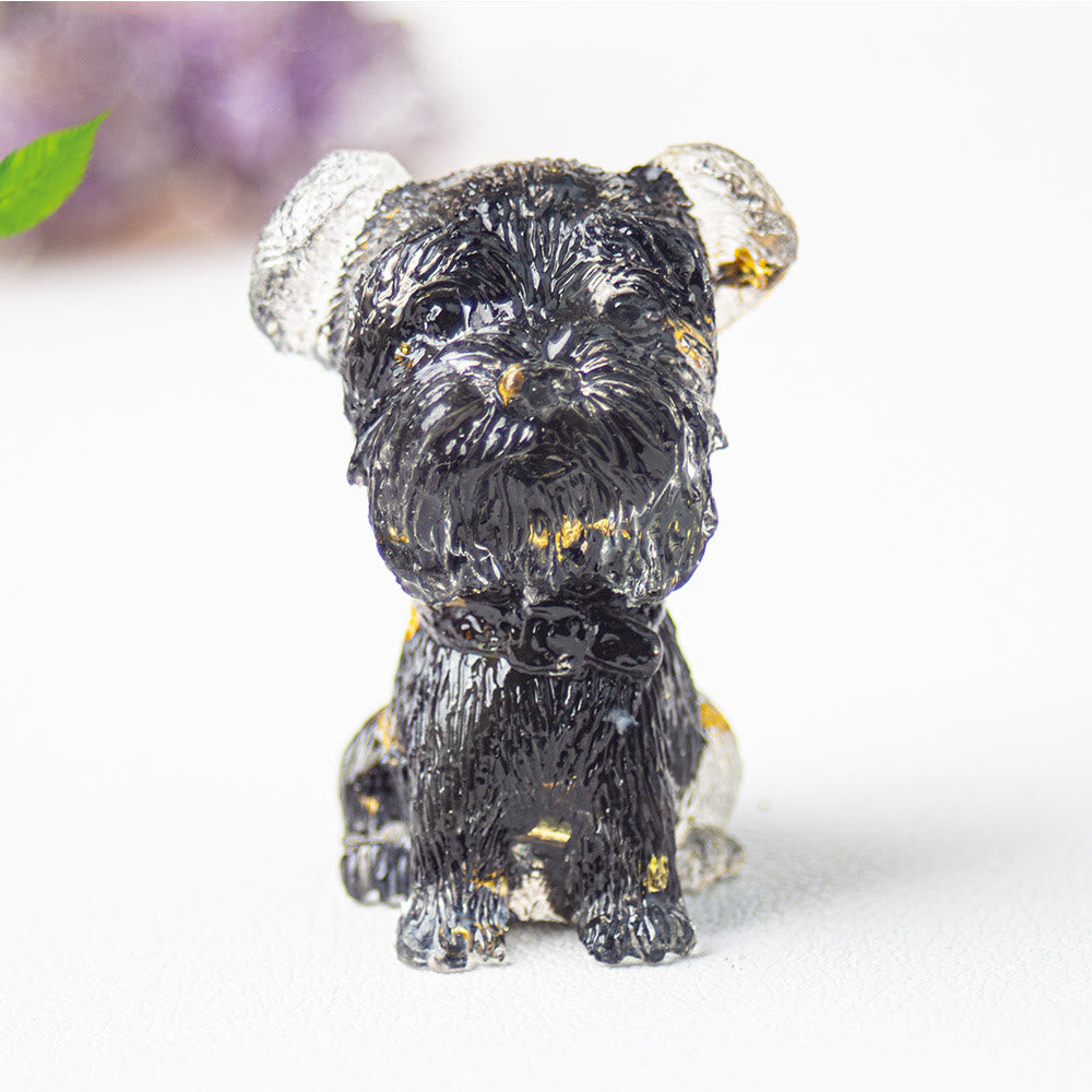 Olivenorma Crystal Gravel Epoxy Schnauzer Gemstone Decoration