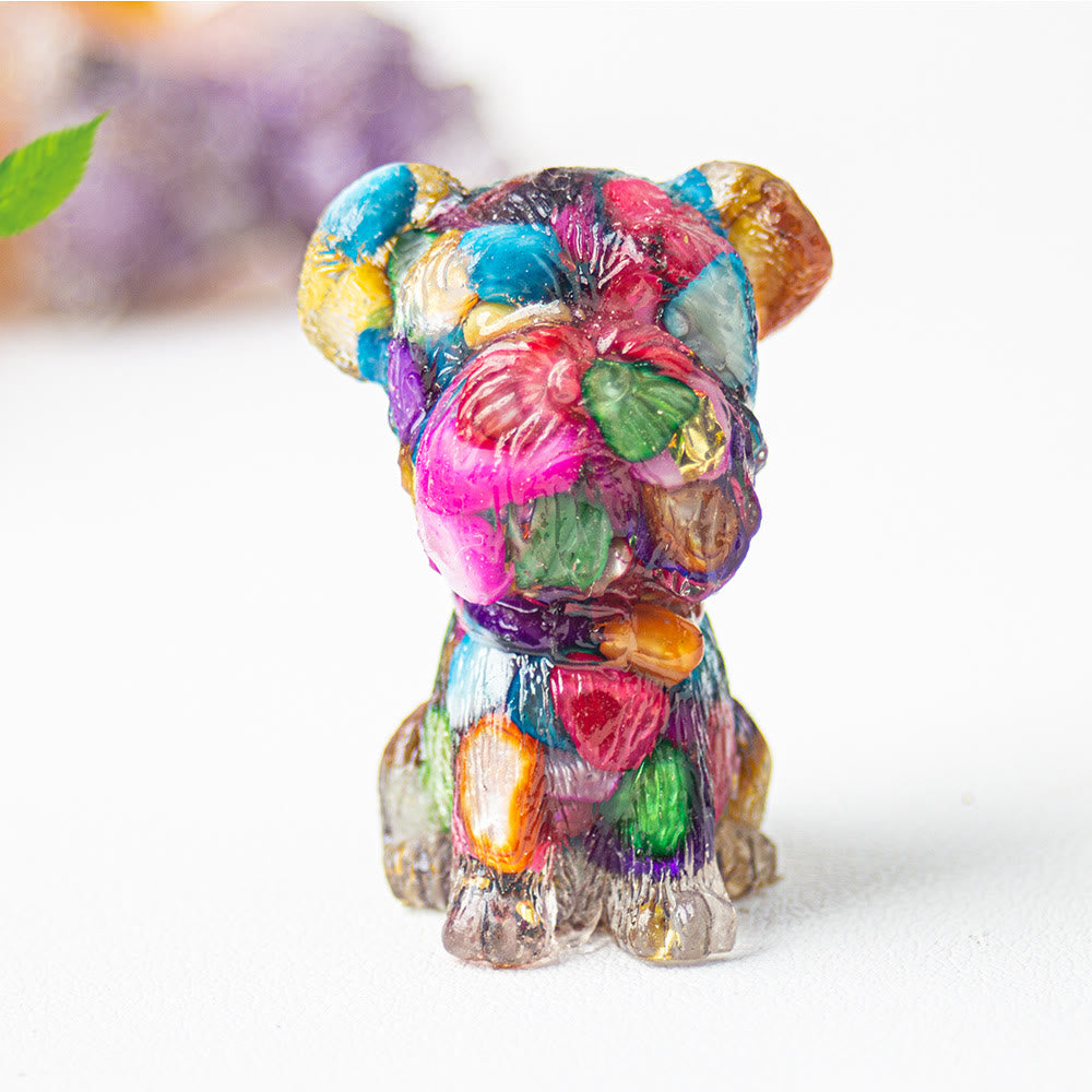 Olivenorma Crystal Gravel Epoxy Schnauzer Gemstone Decoration - Colored Shells - image 35