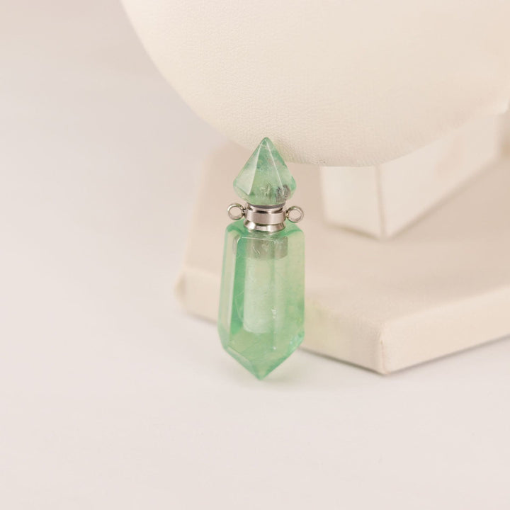 Olivenorma Hexagonal Column Essential Oil Diffuser Bottle Necklace