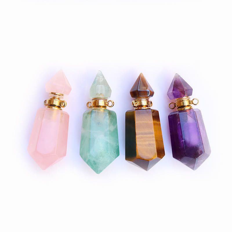 Olivenorma Essential Oil Diffuser Pendulum Bottle Necklace
