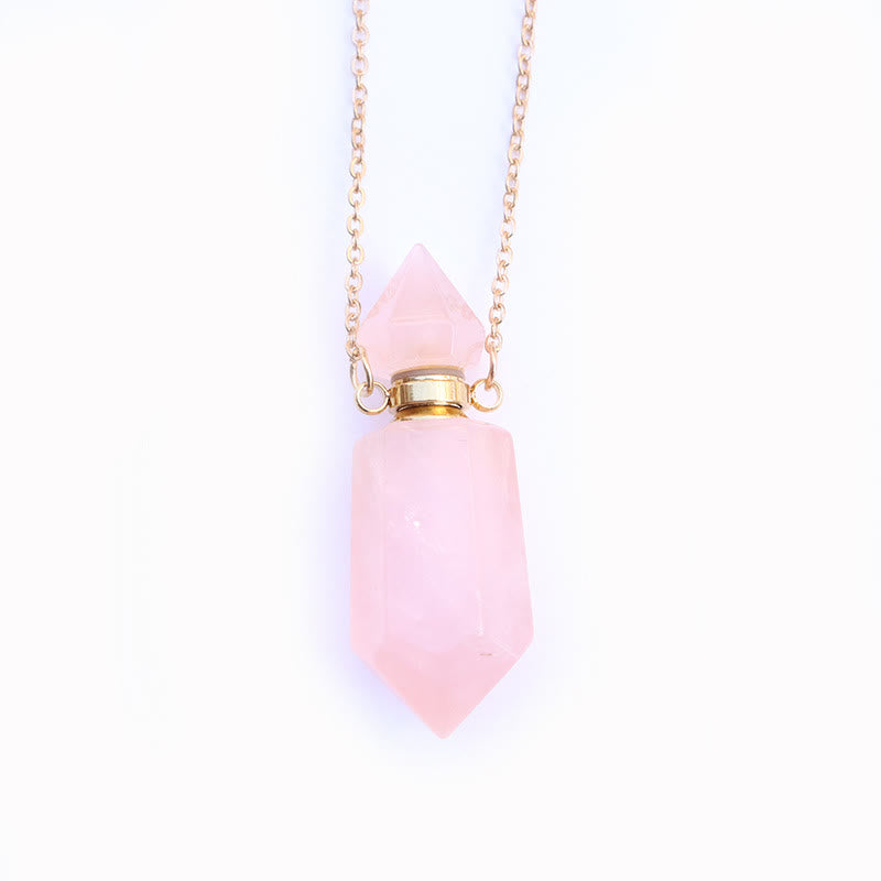 Olivenorma Essential Oil Diffuser Pendulum Bottle Necklace