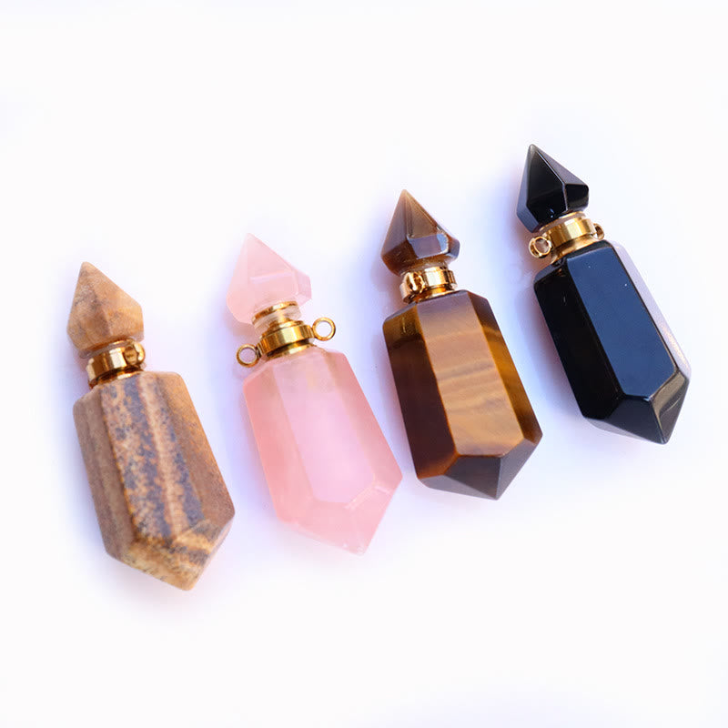Olivenorma Essential Oil Diffuser Pendulum Bottle Necklace