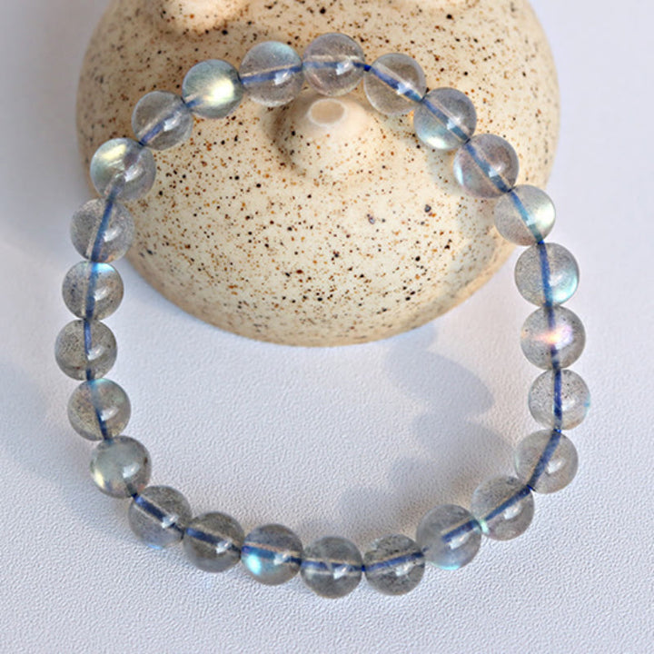 Olivenorma 4-7A Natural Labradorite Beads Bracelet