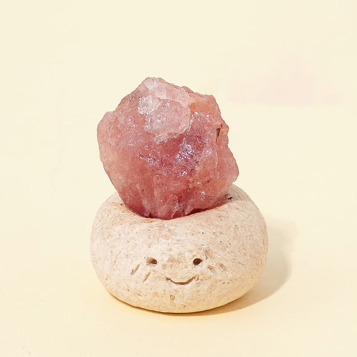 Olivenorma Natural Irregular Crystal Small Bean Decoration
