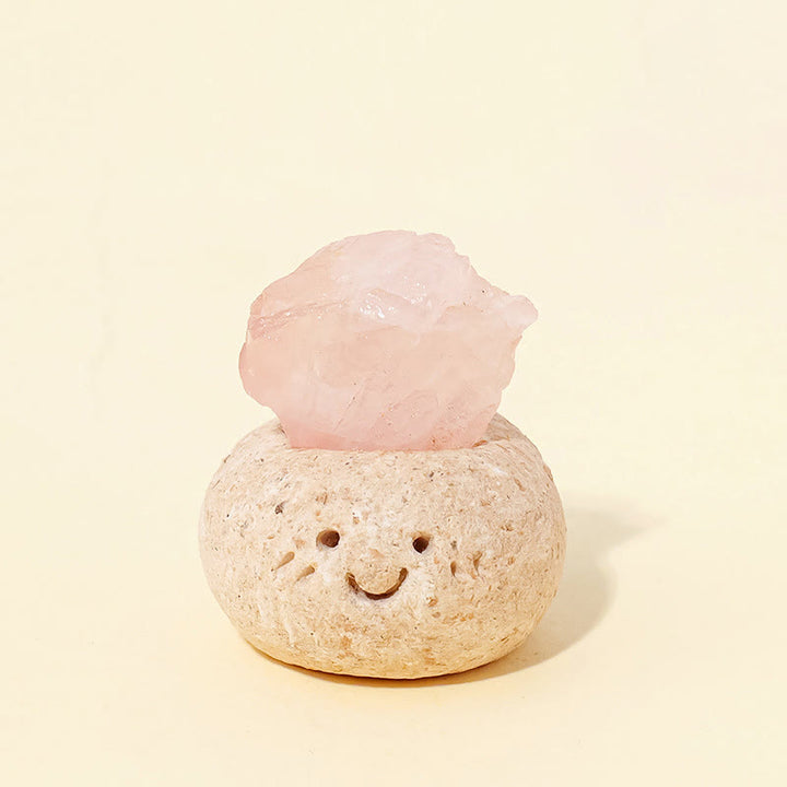 Olivenorma Natural Irregular Crystal Small Bean Decoration