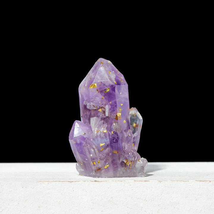 Olivenorma Natural Stone Gravel Epoxy Crystal Cluster Gemstone Decoration