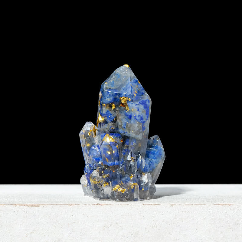 Olivenorma Natural Stone Gravel Epoxy Crystal Cluster Gemstone Decoration