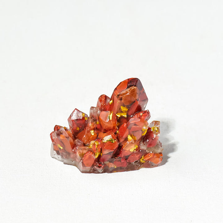 Olivenorma Natural Stone Gravel Epoxy Crystal Cluster Gemstone Decoration