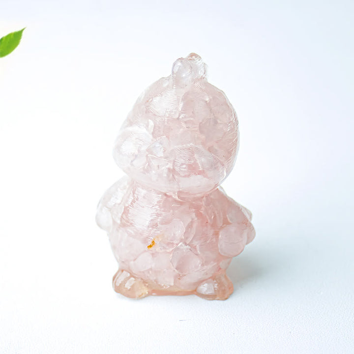 Olivenorma Crystal Epoxy Chick Gemstone Decoration