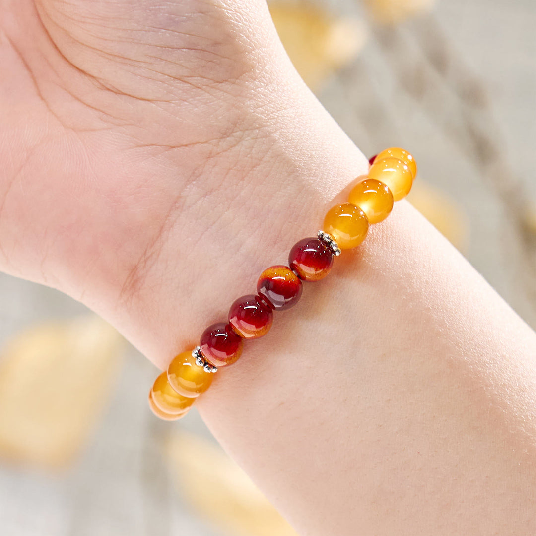 Olivenorma "​​Solar Blessing" Strength & Fortune Gemstone Bracelet - image 7