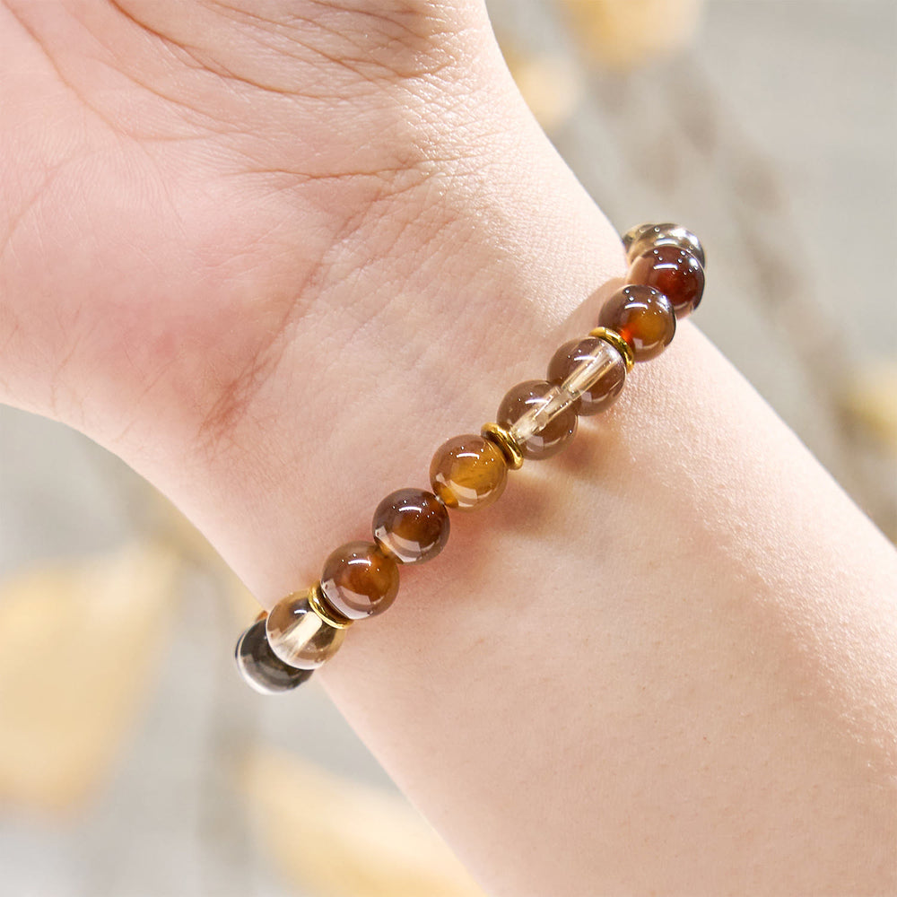 Olivenorma "Amber Lume" Wisdom Gemstone Bracelet - image 2