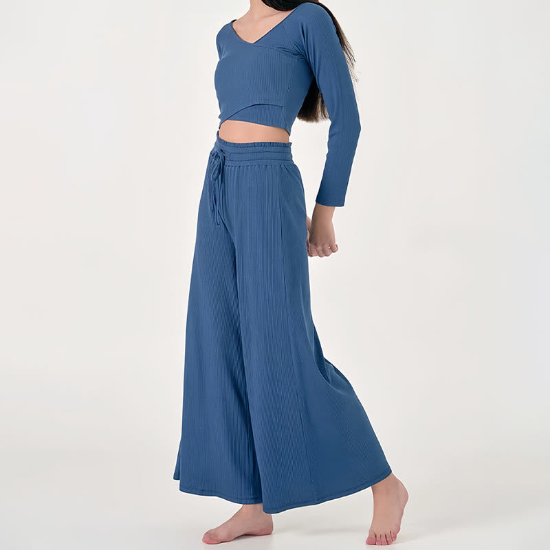 Olivenorma High-Waist Relaxed Yoga Pants - image 5