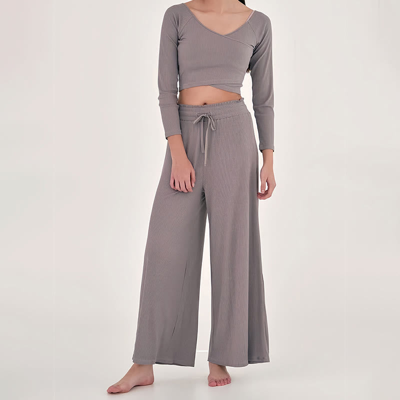 Olivenorma High-Waist Relaxed Yoga Pants - image 10