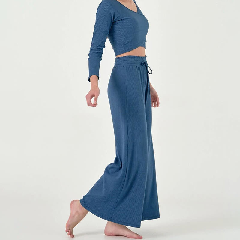 Olivenorma High-Waist Relaxed Yoga Pants - image 8