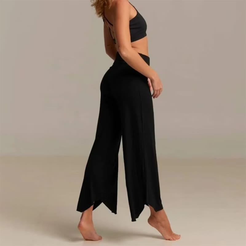 Olivenorma High-Waist Yoga Cropped Flare Pants - image 1