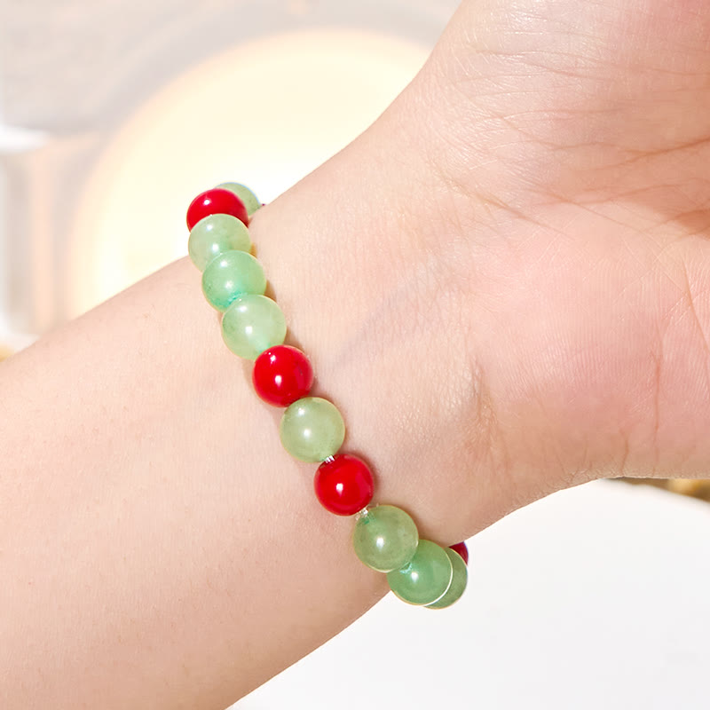 Olivenorma "​​Serene Pulse" ​​​​Red Coral​​ Vitality Bracelet - image 2