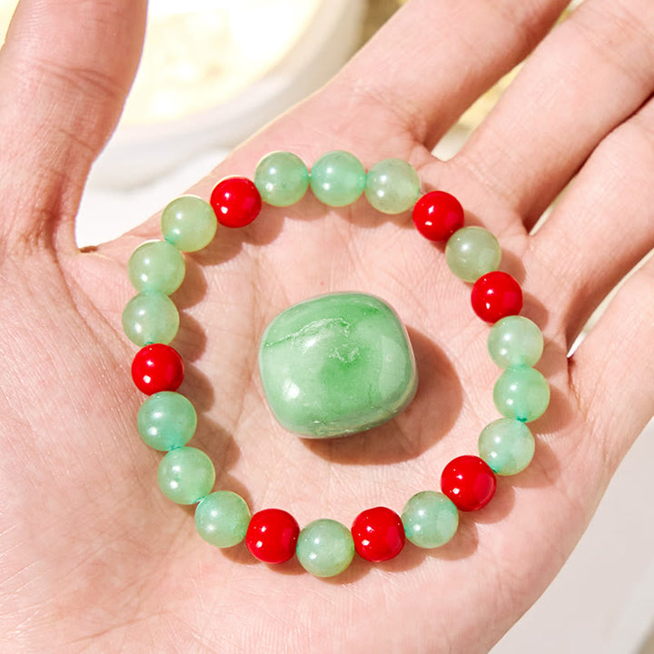 Olivenorma "​​Serene Pulse" ​​​​Red Coral​​ Vitality Bracelet - image 3