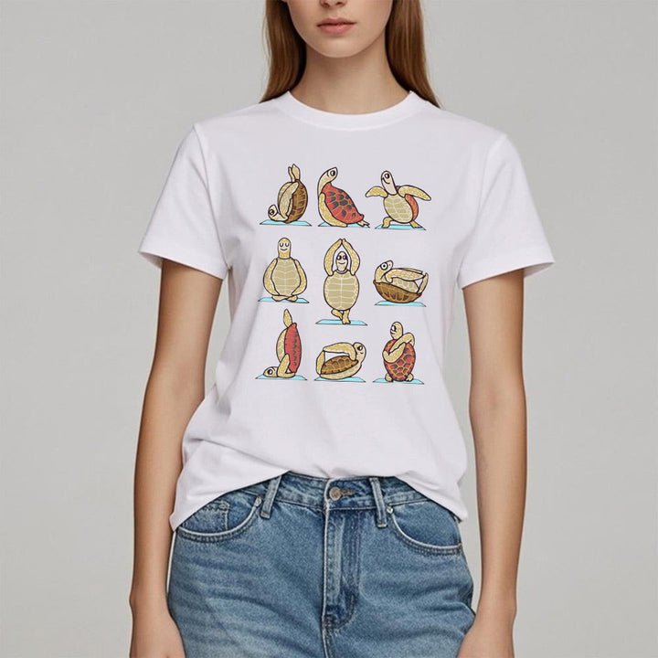 Olivenorma Yoga Turtle T-Shirt - image 6