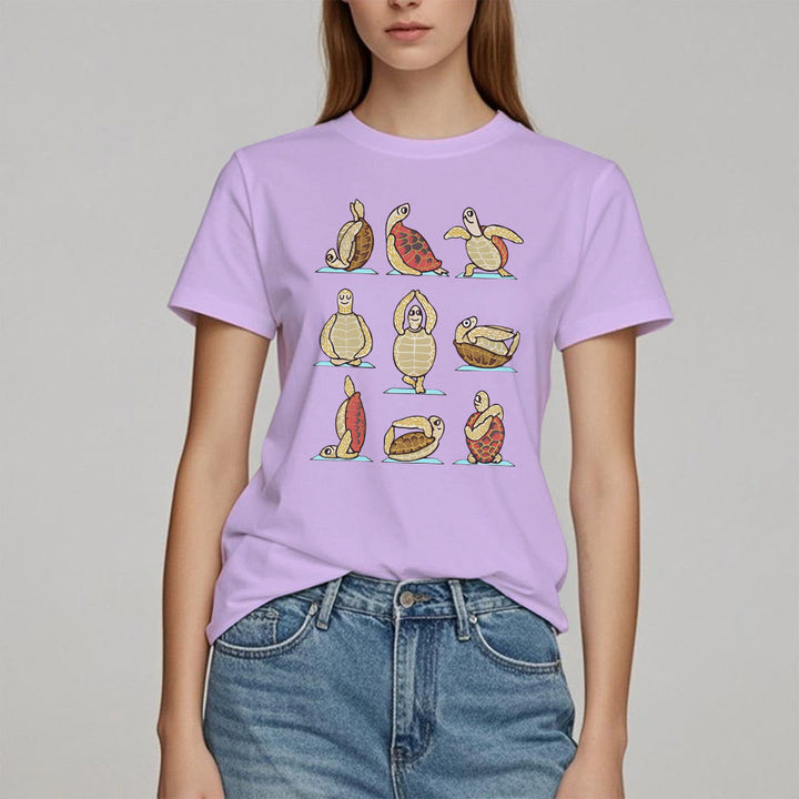 Olivenorma Yoga Turtle T-Shirt - image 19