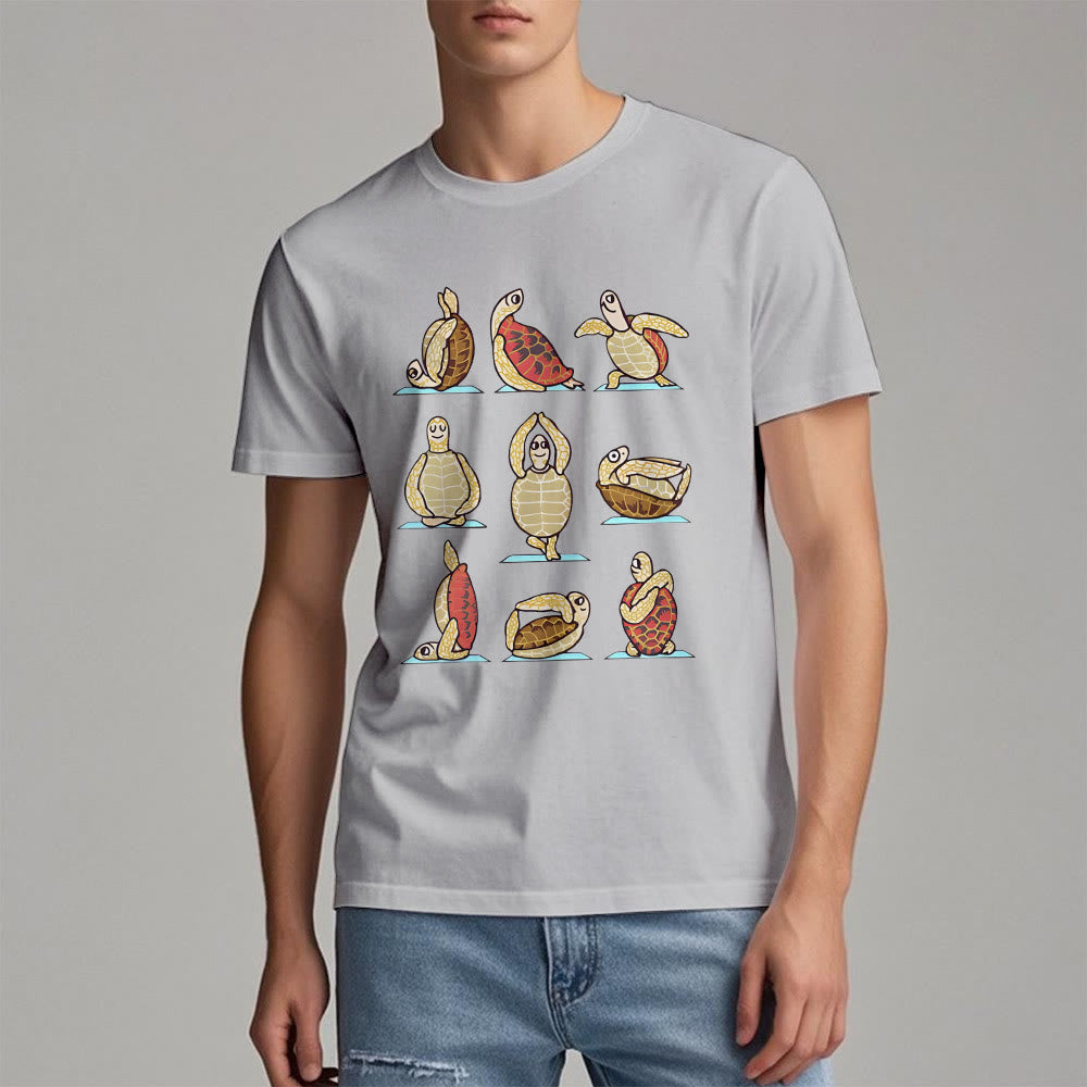 Olivenorma Yoga Turtle T-Shirt - image 3