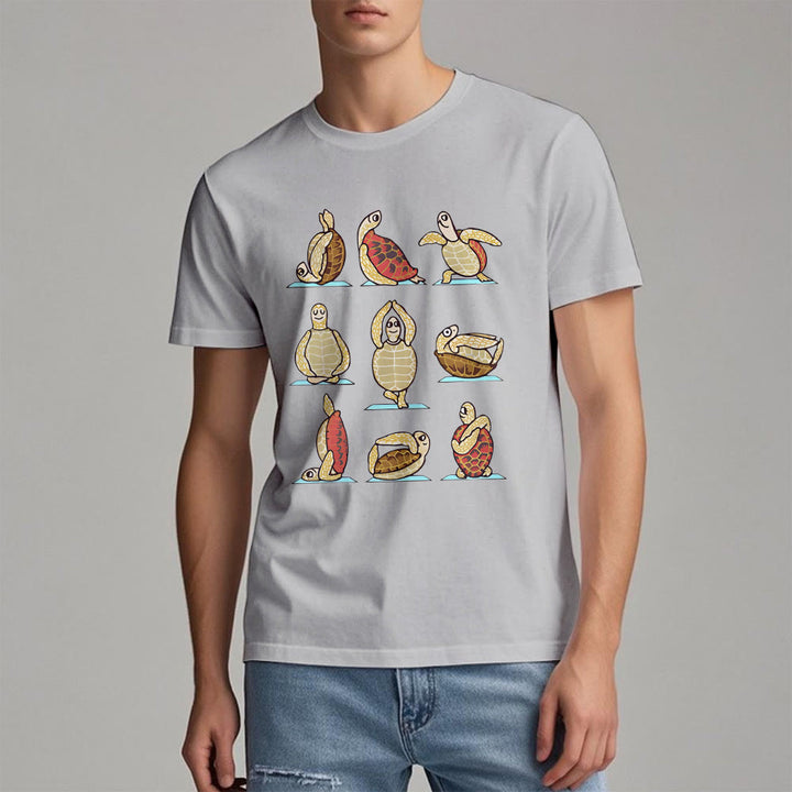 Olivenorma Yoga Turtle T-Shirt - image 3