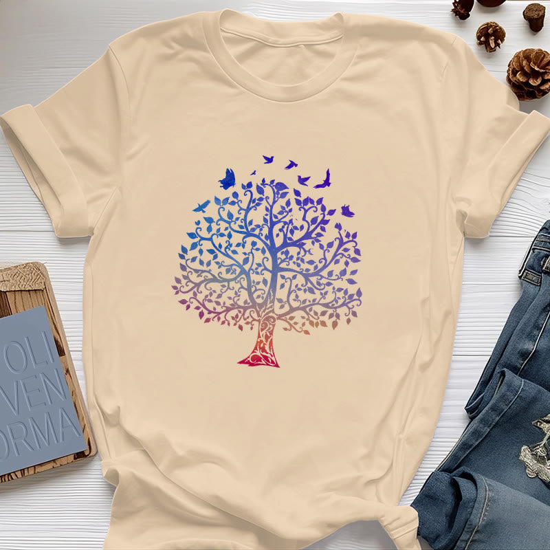 Olivenorma Logo "Tree Of Life" Printed T-shirt - Yellow - 2XL - image 8