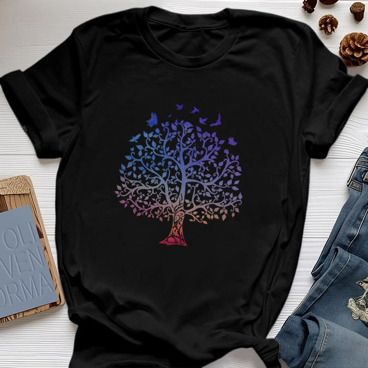 Olivenorma Logo "Tree Of Life" Printed T-shirt - Black - 2XL - image 4