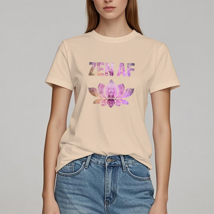 Olivenorma Zen AF Yoga Lotus T-Shirt - image 11
