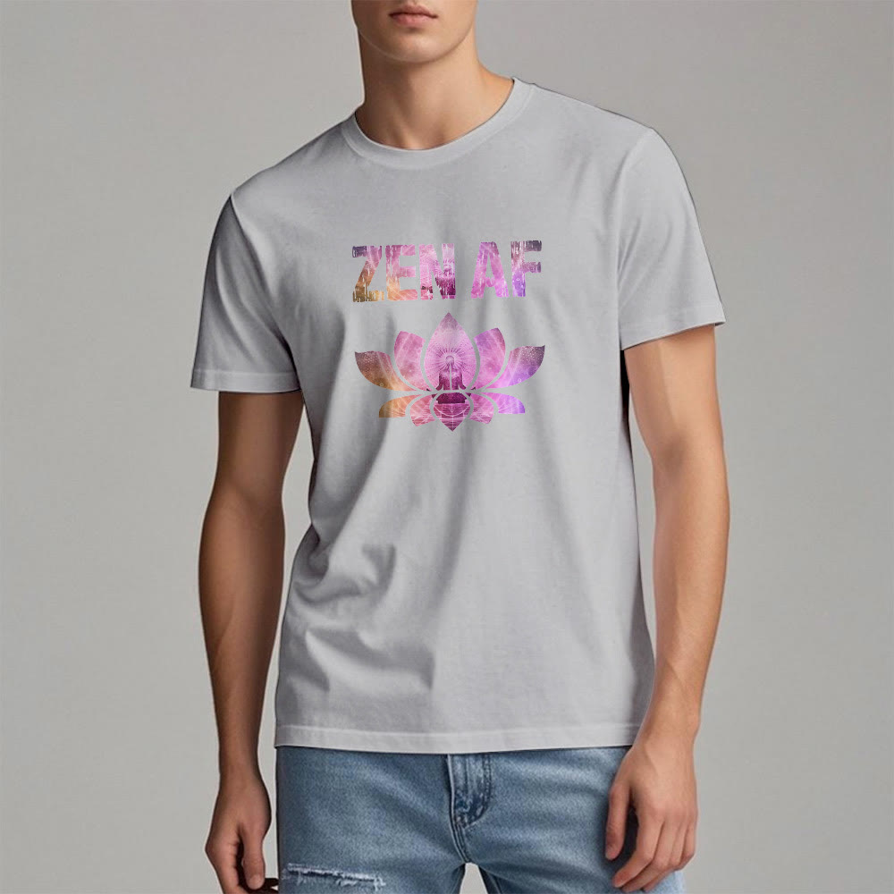 Olivenorma Zen AF Yoga Lotus T-Shirt - image 8