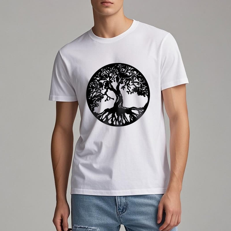 Olivenorma Circle Tree Of Life T-shirt - image 7