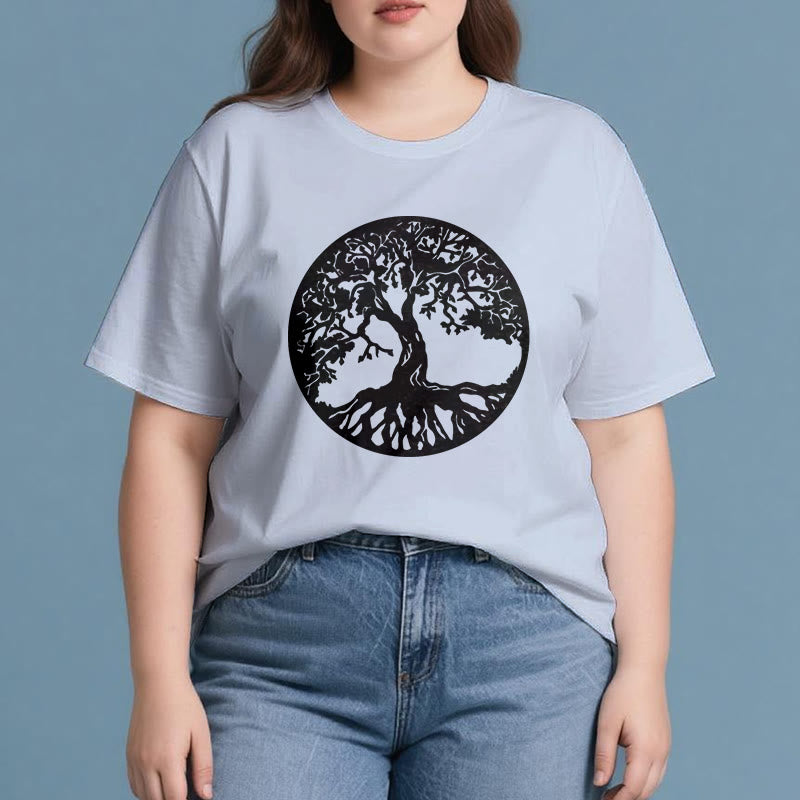 Olivenorma Circle Tree Of Life T-shirt - image 3