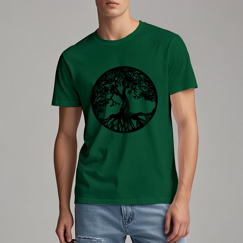 Olivenorma Circle Tree Of Life T-shirt - image 21