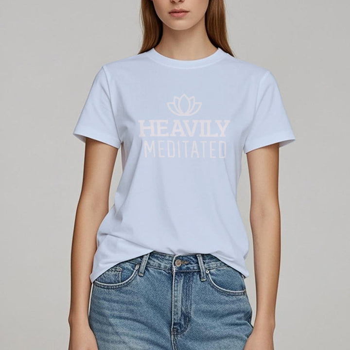 Olivenorma Heavily Meditated Lotus T-shirt - image 11