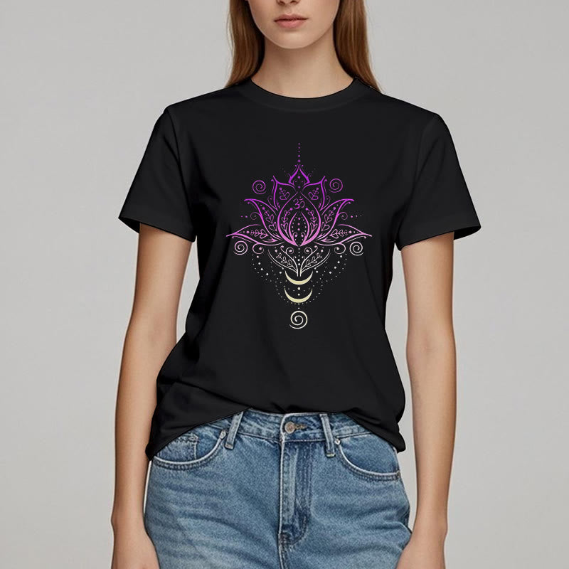 Olivenorma OM Lotus Flower T-Shirt - image 1