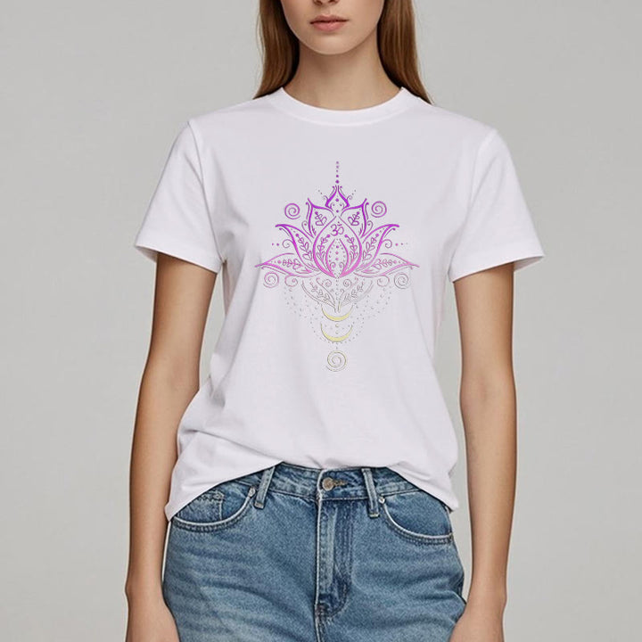 Olivenorma OM Lotus Flower T-Shirt - image 6