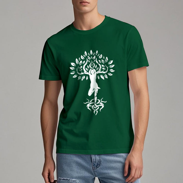 Olivenorma Flower Zen Tree T-Shirt - image 28