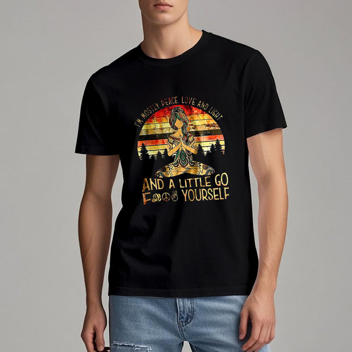 Olivenorma Mostly Peace T-Shirt - image 3