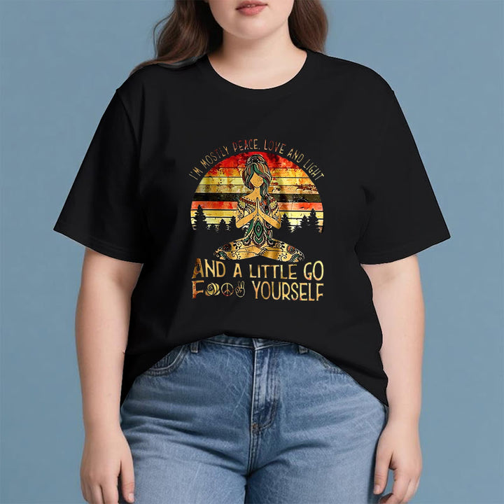 Olivenorma Mostly Peace T-Shirt - image 2