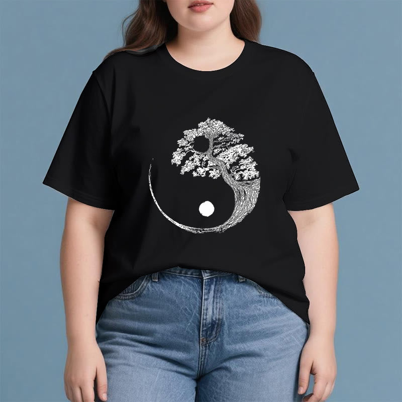 Olivenorma Yin Yang Bonsai Tree T-shirt - image 2