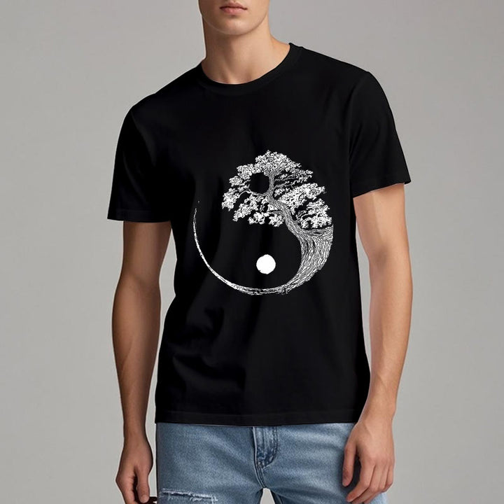 Olivenorma Yin Yang Bonsai Tree T-shirt - image 3