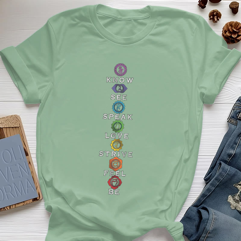 Olivenorma Chakra List Tantric Hinduism T-Shirt - image 25
