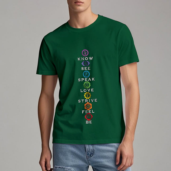 Olivenorma Chakra List Tantric Hinduism T-Shirt - image 28