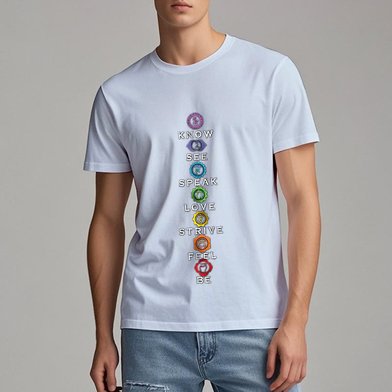 Olivenorma Chakra List Tantric Hinduism T-Shirt - image 17